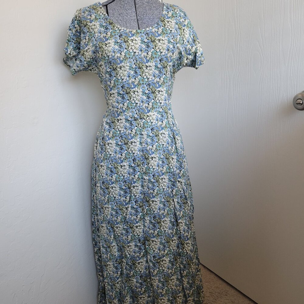 Vintage Flower Dress with Juliette Clip